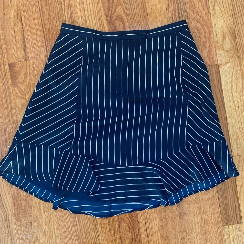 JCrew striped skirt